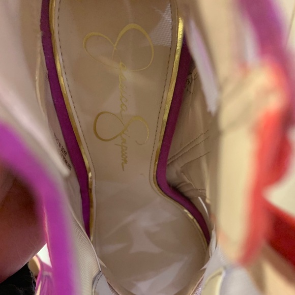 💙🩷NWOB Jessica Simpson Bliths Floral & Mesh Booties🩷💙 - Picture 10 of 11